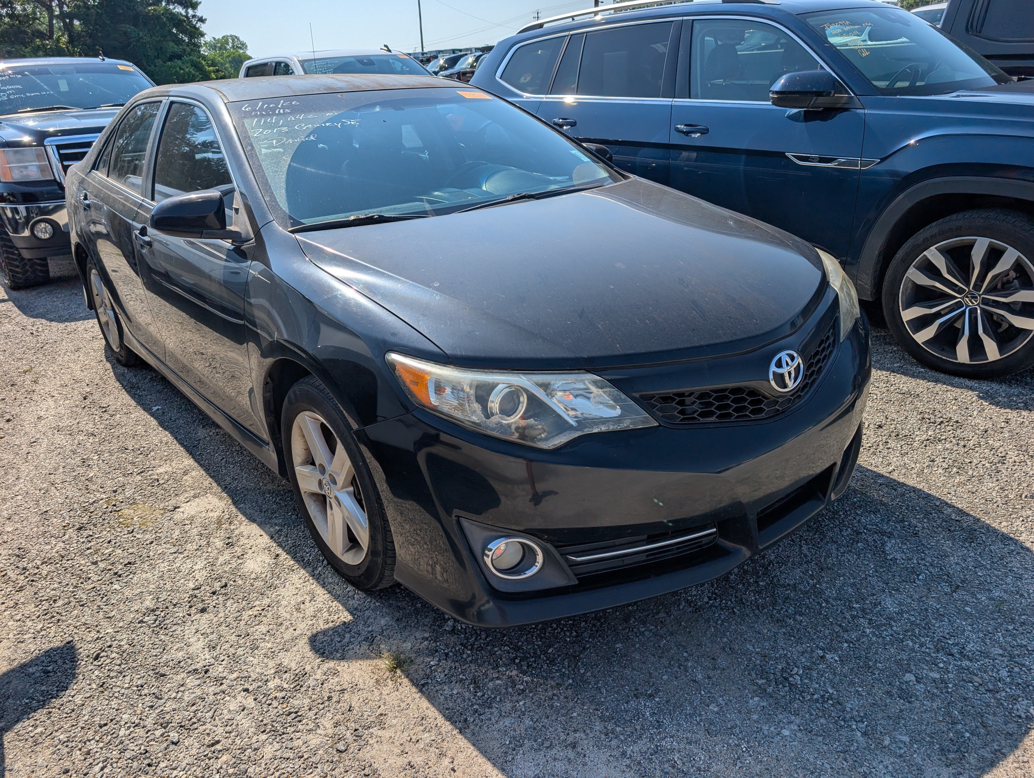 2013 Toyota Camry — side profile view